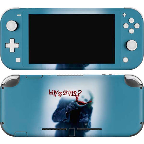 The Dark Knight Why So Serious Nintendo Switch Lite Skin